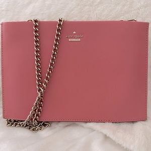 Kate Spade gold chain crossbody slim